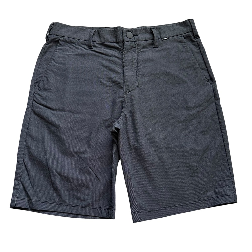 Gorpcore Hurley Nike Dri-FIT Chino Shorts 32 Black Performance Utility Mens